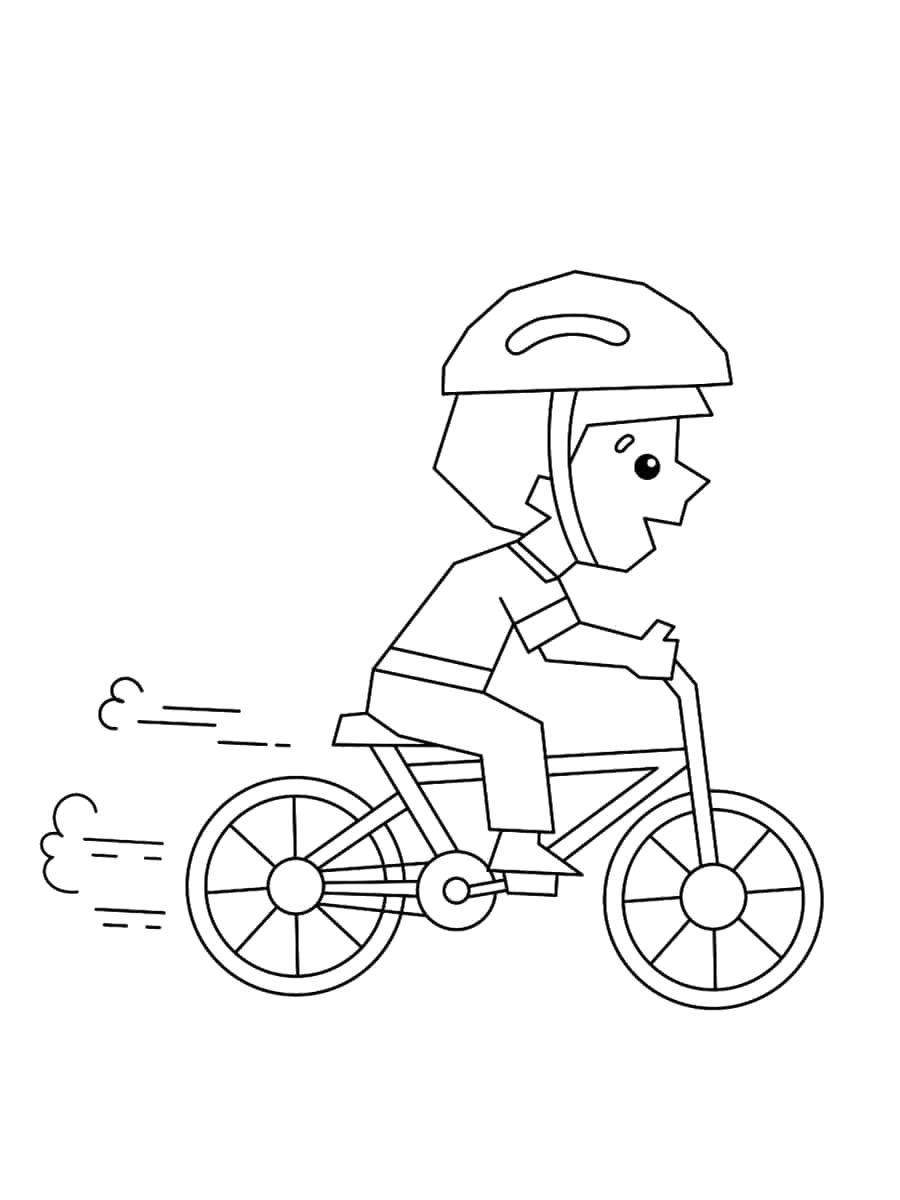 dessin de vélo