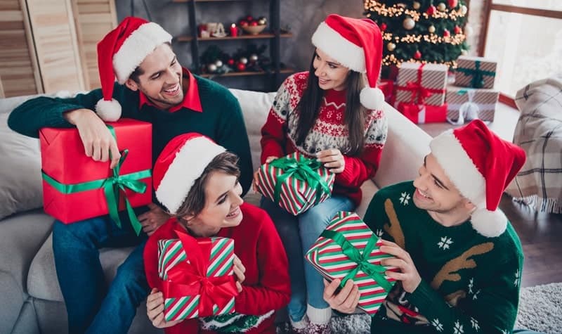 jeux pour échanger des cadeaux