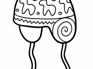 hjvfdhghfdhgjhhgdgbvhj coloriage bonnet à pompons