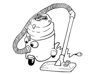 coloriage aspirateur