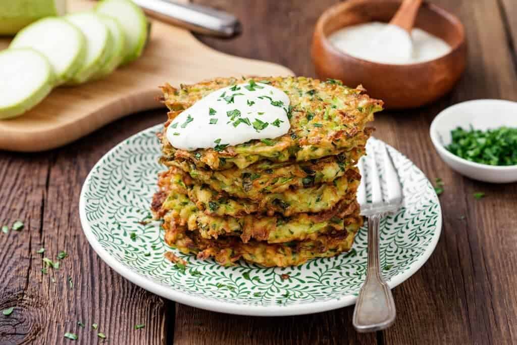 recette pancakes à la courgette