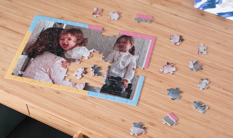 Puzzle photo pour enfants