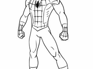 coloriage Spiderman