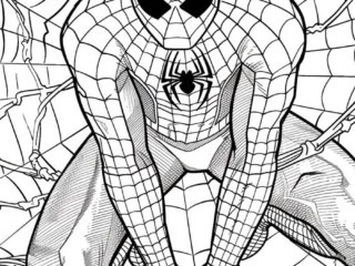 coloriage Spiderman