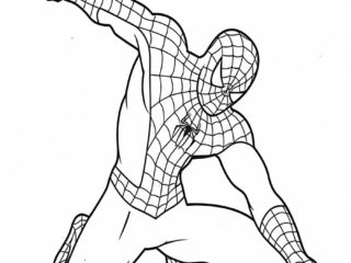 coloriage Spiderman