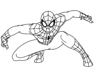 coloriage Spiderman