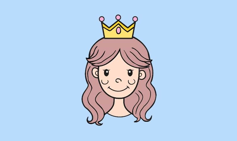 50 coloriages de princesse à imprimer