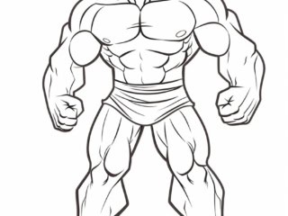 coloriage hulk (14) hulk dessin à colorier