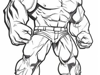 coloriage hulk (23) coloriage hulk à imprimer gratuit