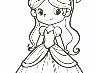 dessin de princesse
