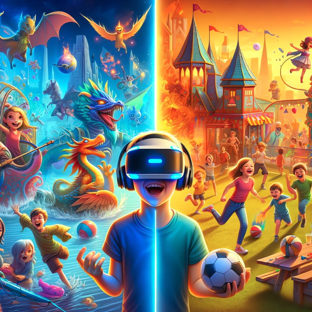 jeu en ligne vs réalité