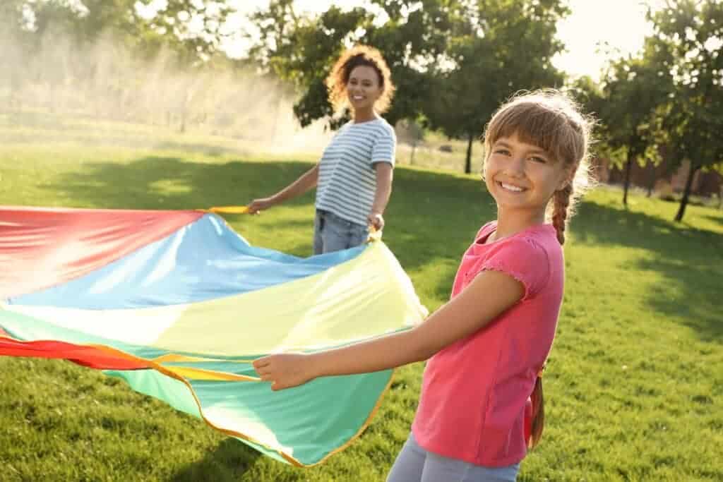 jeu du parachute