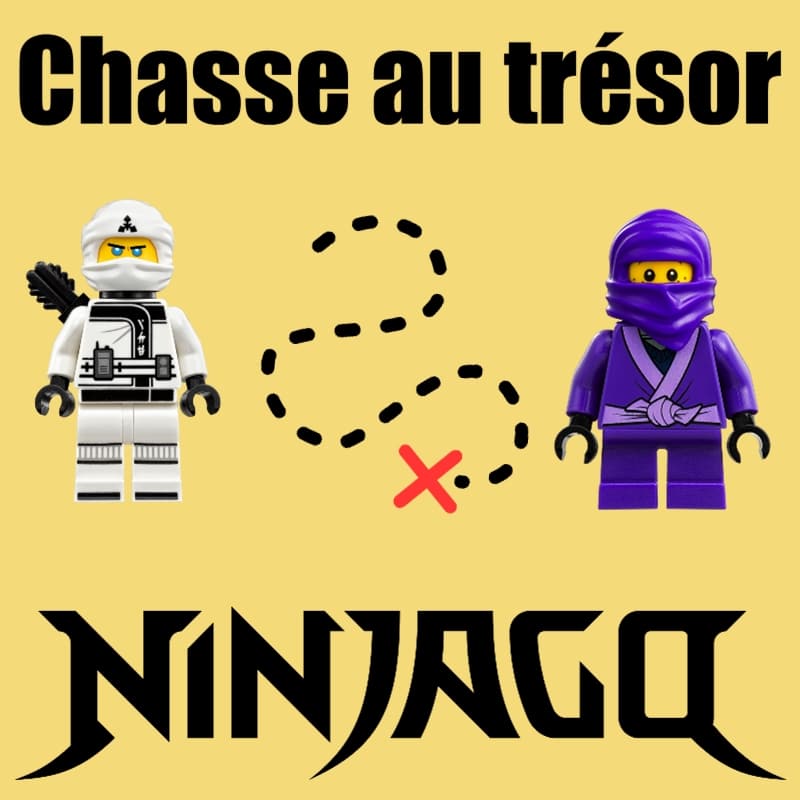 chasse au trésor Ninjago