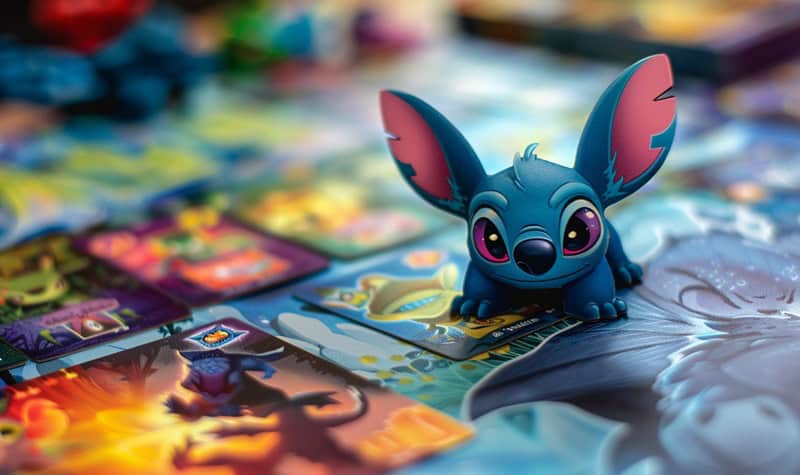 jeu de cartes Stitch