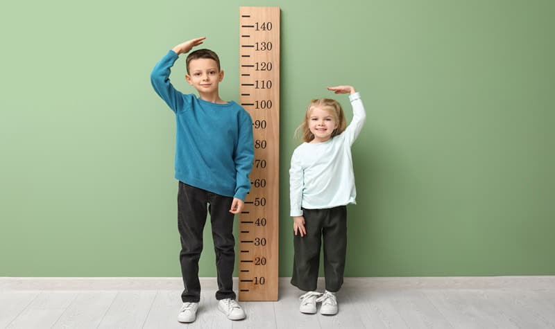 croissance des enfants