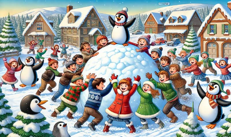 boule de neige géante