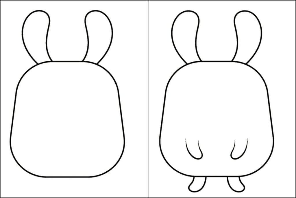 comment dessiner un lapin facilement