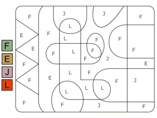 coloriage magique lettre L