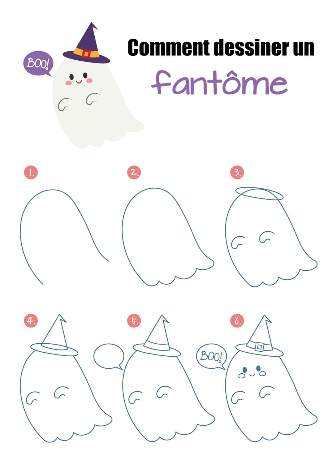 Dessiner Halloween 30 Mod les Faciles Et Suivre Pas Pas
