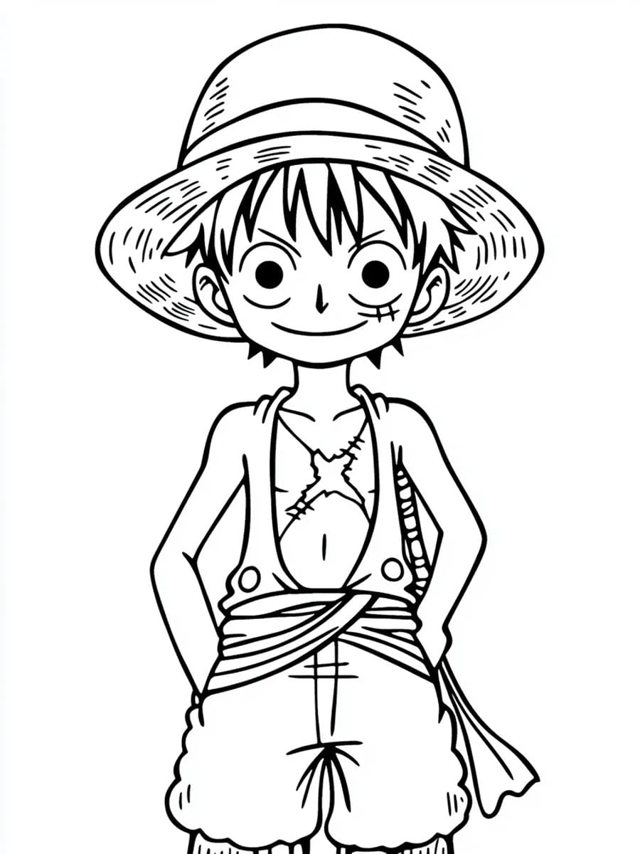 Coloriage One Piece 30 dessins à imprimer gratuitement
