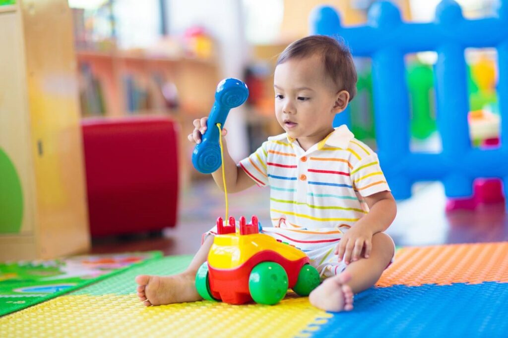 tapis d'éveil éducatif