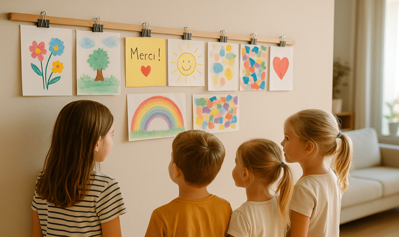 occuper les enfants et donner du style à la maison en même temps