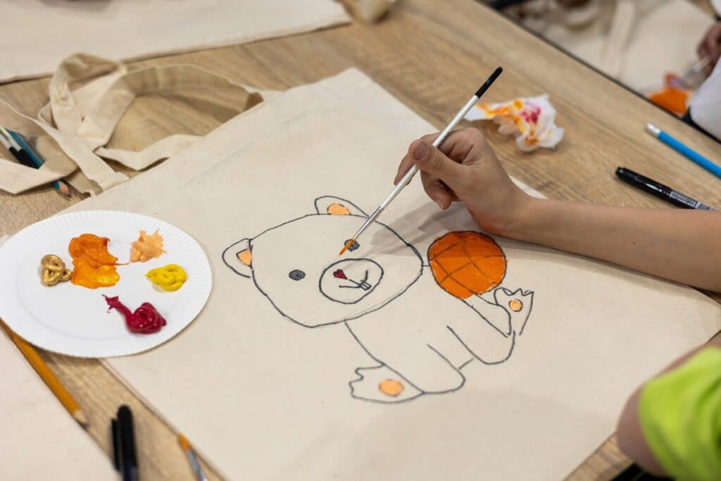 tote bag personnalisé enfant