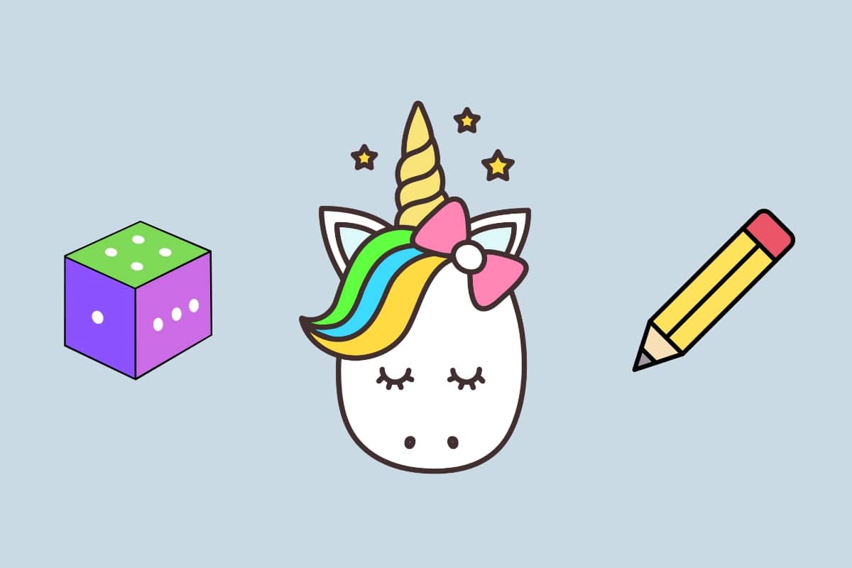 jeu dessin licorne