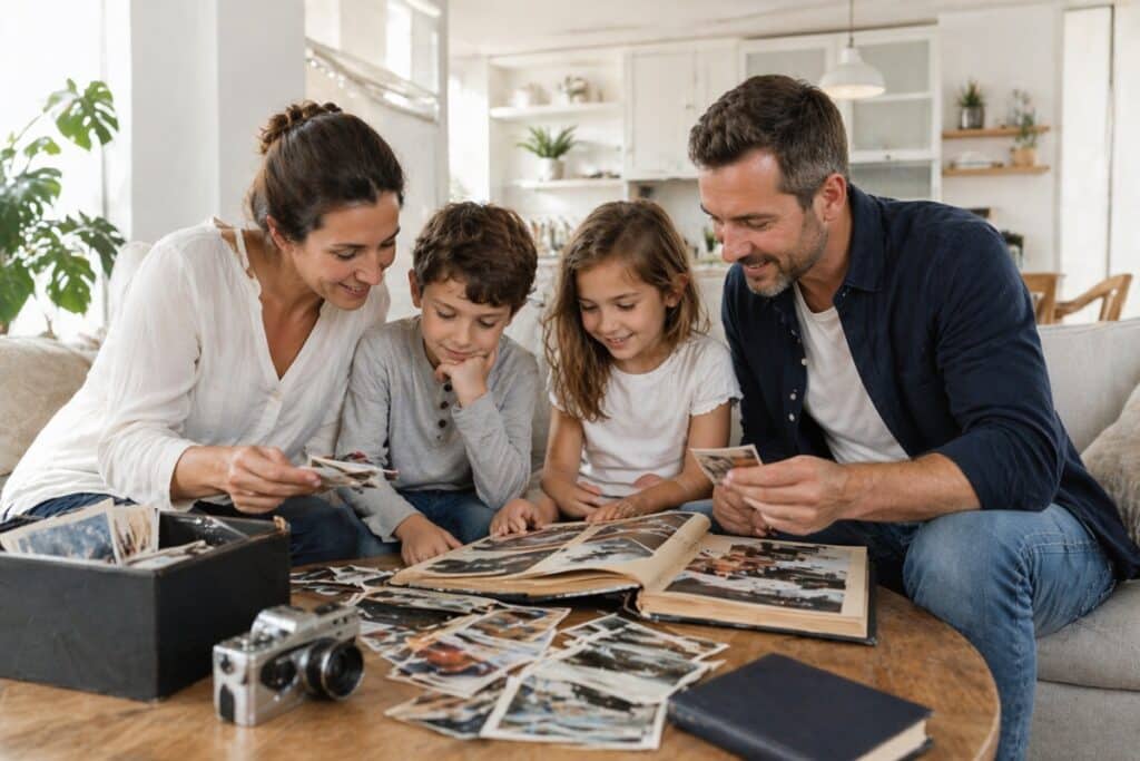 Comment transmettre les traditions familiales à vos enfants