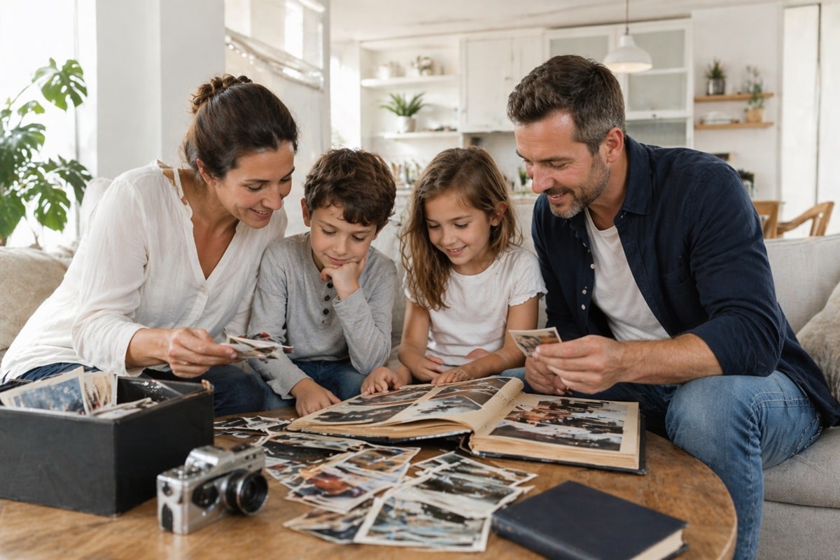 Comment transmettre les traditions familiales à vos enfants