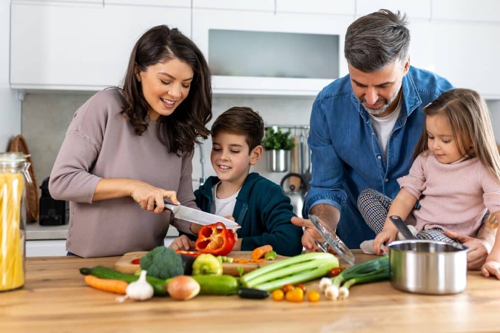 cuisiner en famille