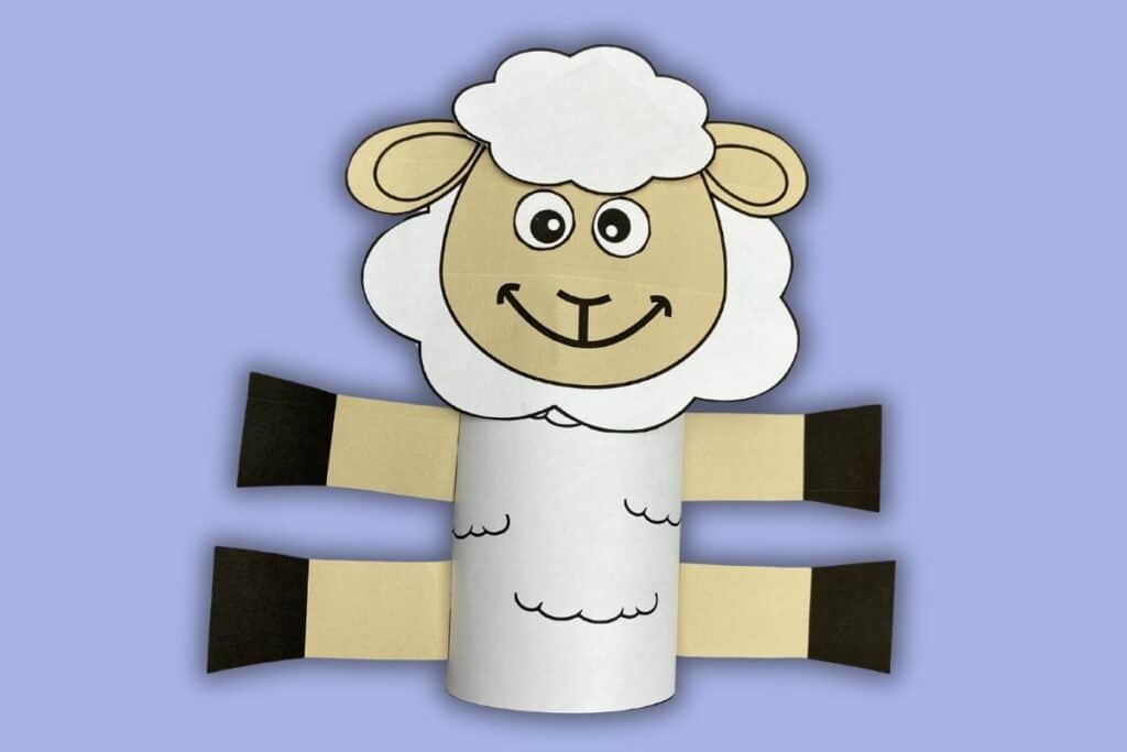 mouton en papier