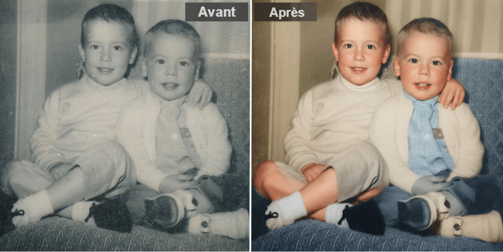 restauration photo avec photoglory