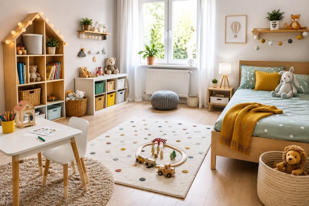 chambre d'enfant pratique et ludique