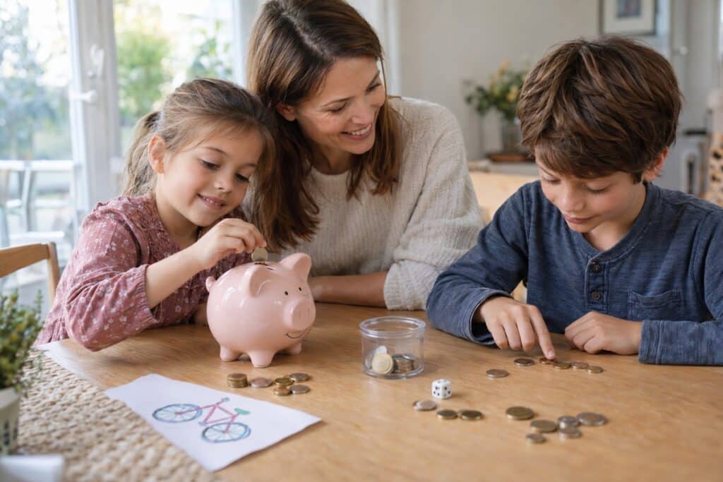 Apprendre à épargner en famille
