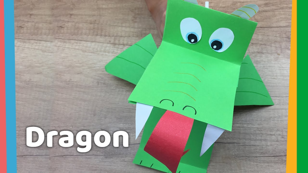 Comment faire un dragon en papier qui crache du feu